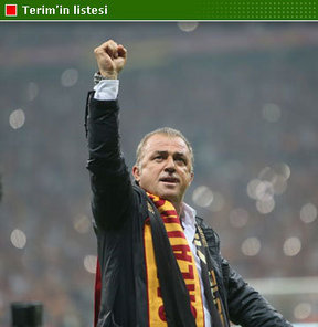 Fatih Terim’in, Galatasaray yönetimine yeni sezon için verdiği transfer listesinde 3 önemli isim var